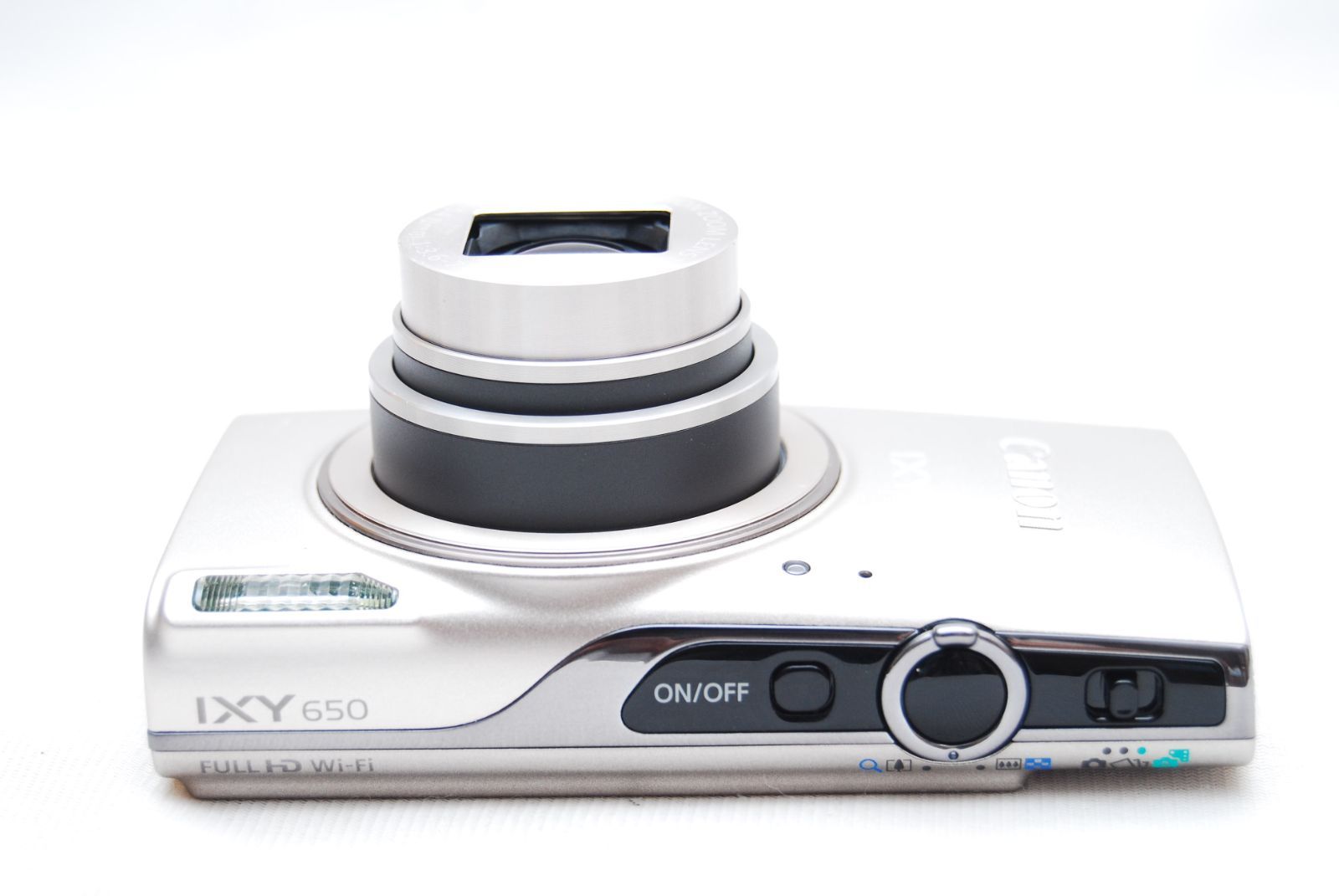☆極上美品 Canon コンパクトデジタルカメラ IXY 650 シルバー