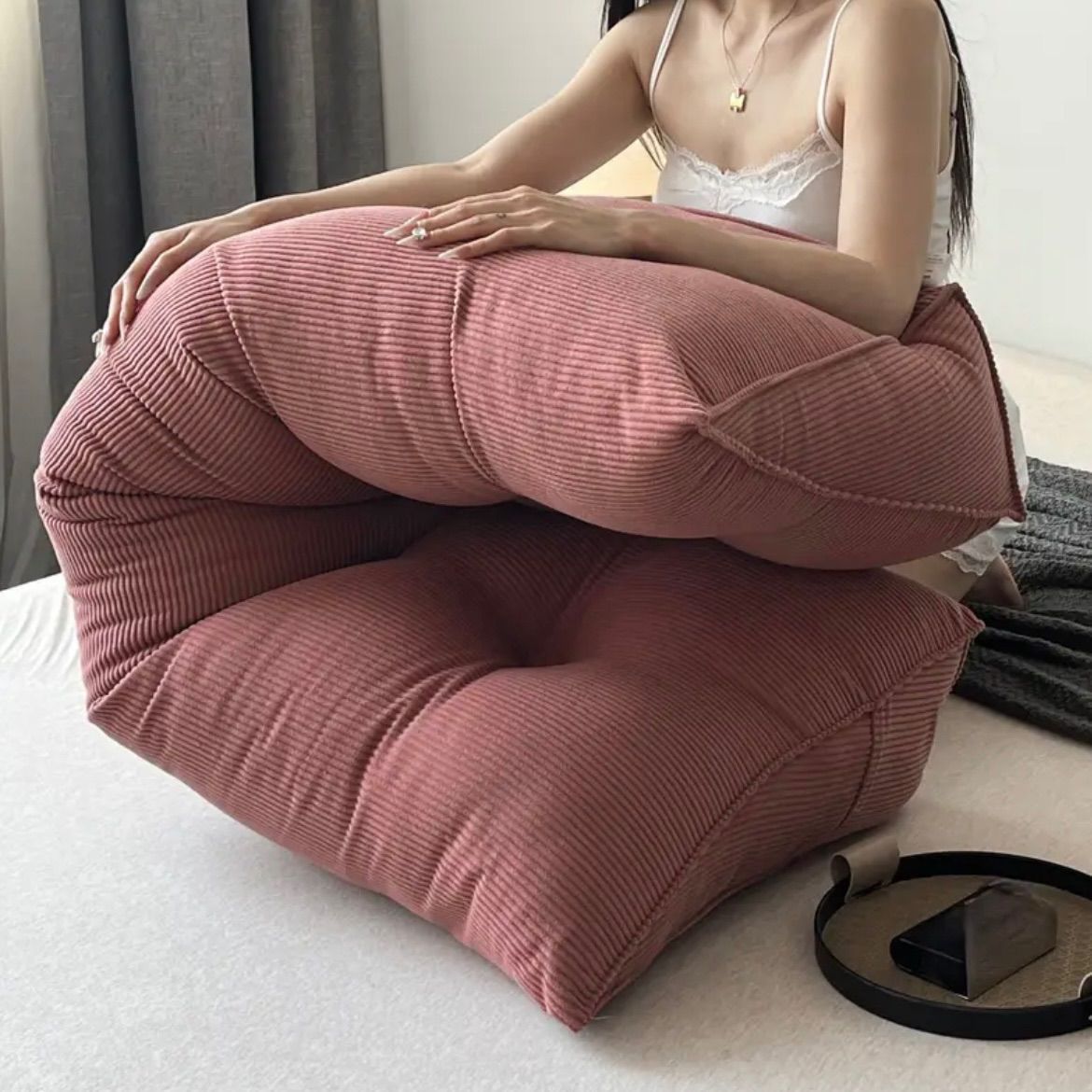 背もた