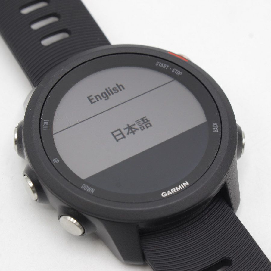 【美品】garmin Foreathlete 245 Music Black Red ランニングダイナミクスポッドセット 010 02120