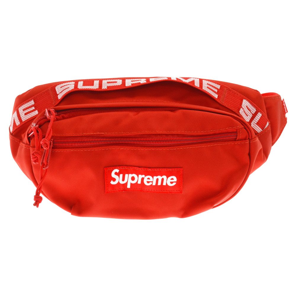 Supreme 18ss WaistBag Red シュプリーム ウエストバッグ - ウエストポーチ