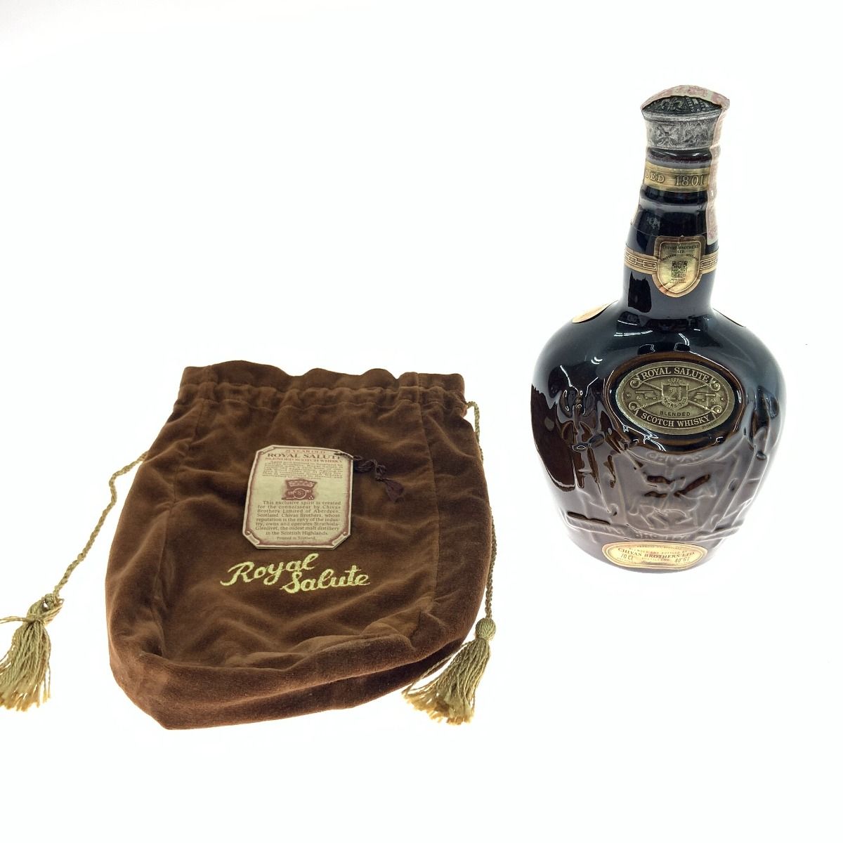 ブランデー Chivas Regal  Salute ROYAL SALUTE(CHIVAS REGAL) ロイヤルサルート シーバスリーガル 21年