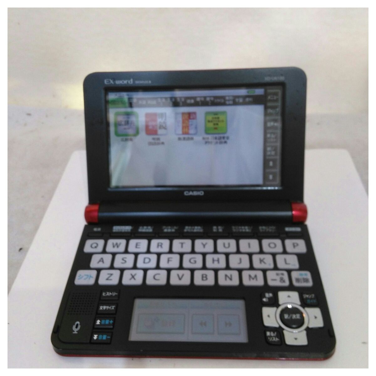 新品並・超美品　電子辞書　CASIO　EX-WORD　XD-U6100 CASIO EX?word 電子辞書 XD-U6100BK : Burano - 通販 - Yahoo