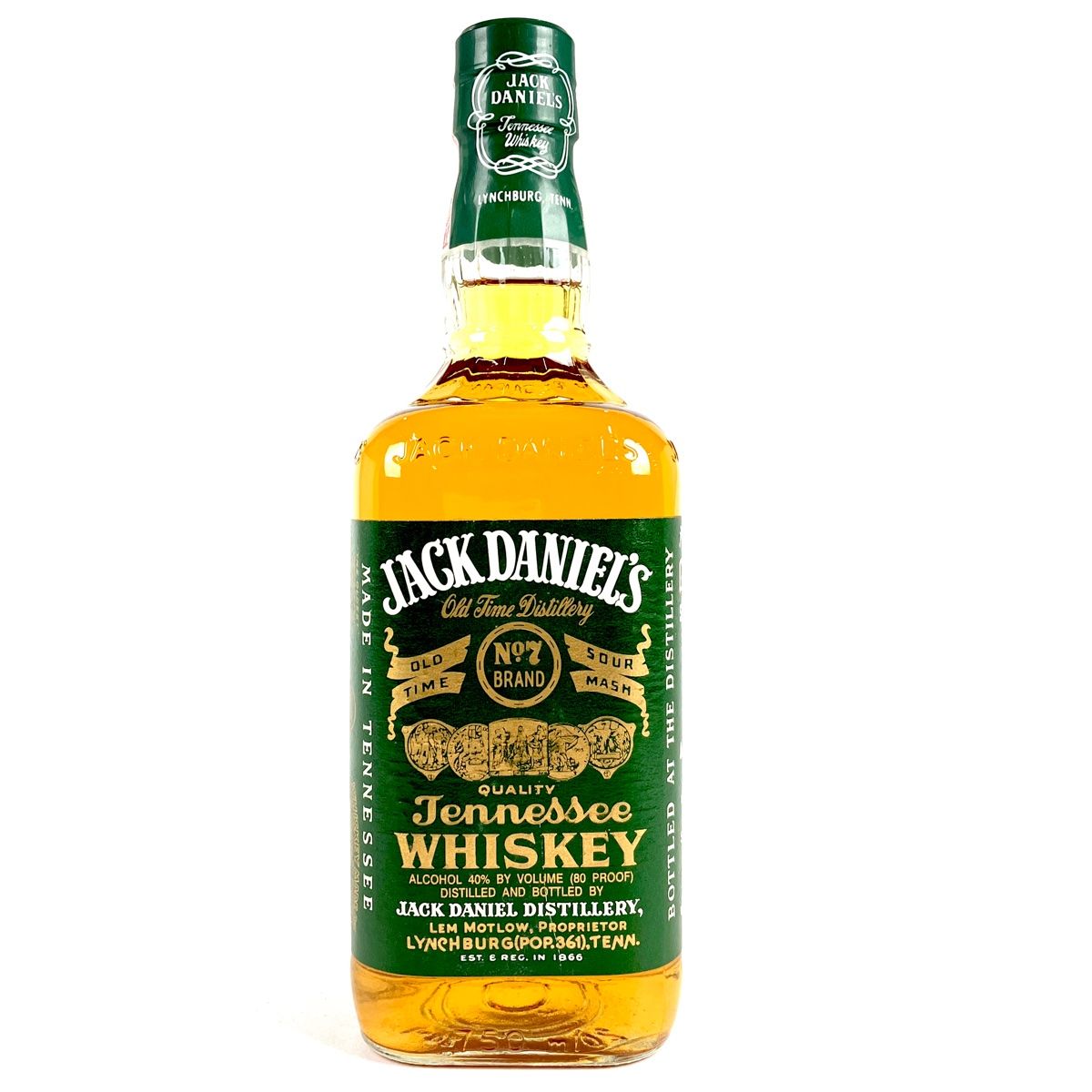 ジャックダニエル JACK DANIELS グリーンラベル 750ml アメリカン ...