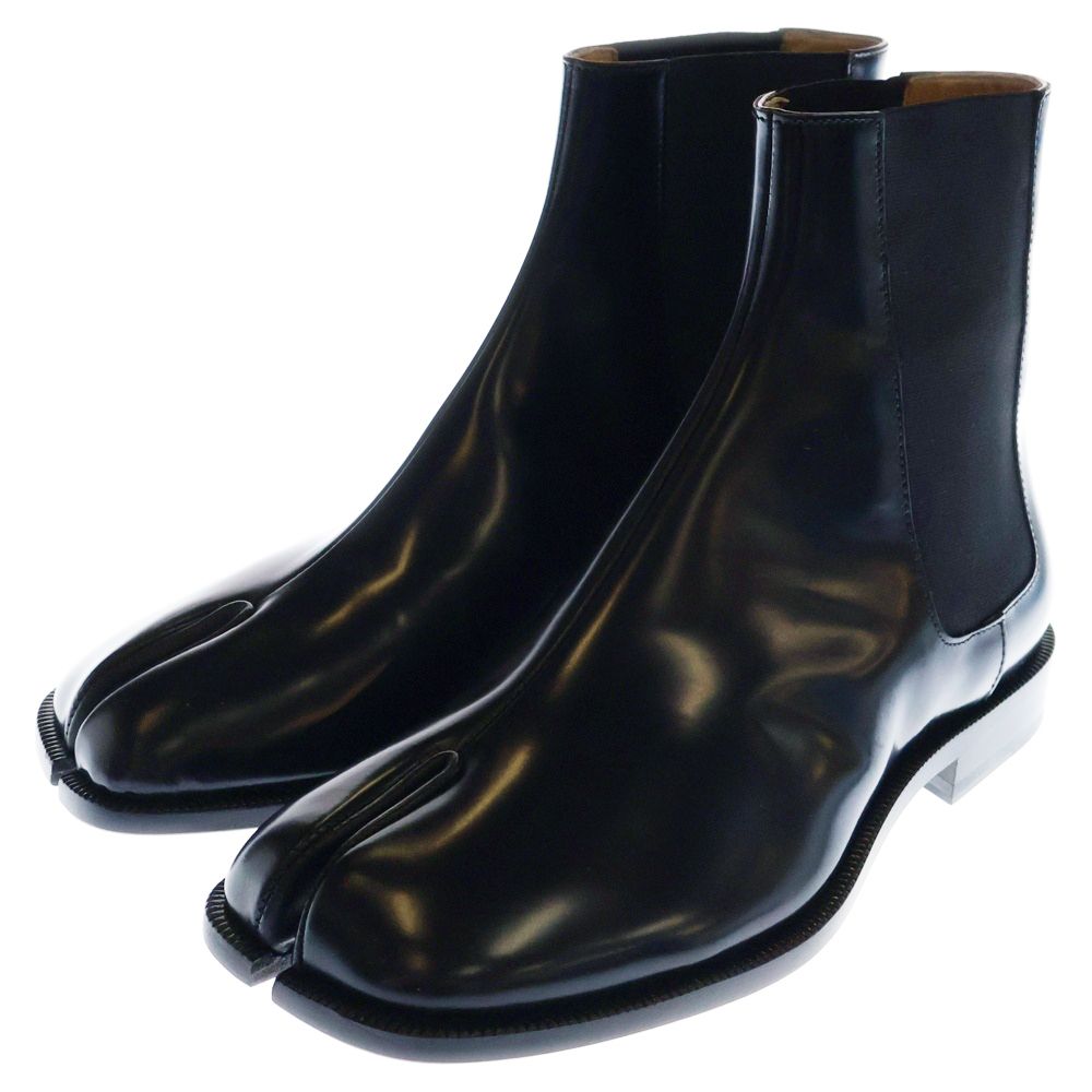 Maison Margiela メゾンマルジェラ レザー サイドゴア タビ Maison Margiela 22 (メゾンマルジェラ) TABI Chelsea Boots