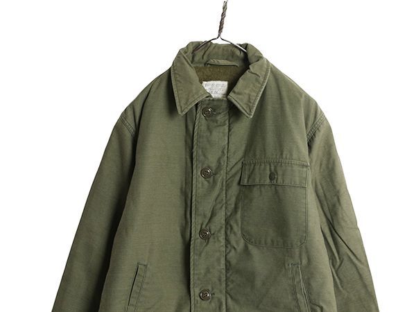 お得なクーポン配布中!】 80s 米軍実物 USN ネイビー A-2 デッキ  