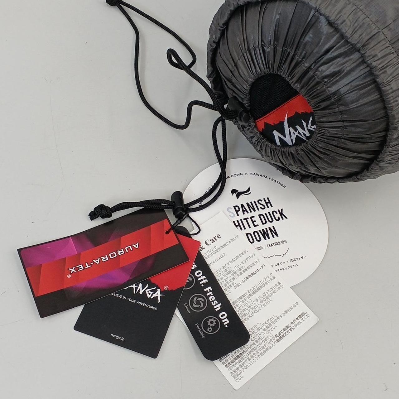 NANGA シュラフ Aurora Light 600 DX NANGA Sleeping Bag Aurora Light 600 DX