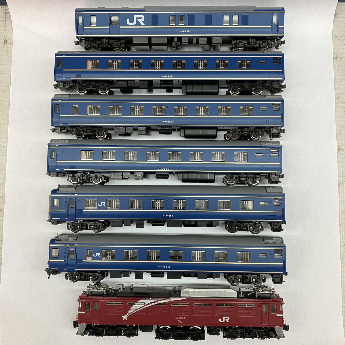 TOMIX 98642 JR EF81・24系特急寝台客車(エルム) 7輌セット Nゲージ 鉄道模型 トミックス 中古 C9339342 - メルカリ