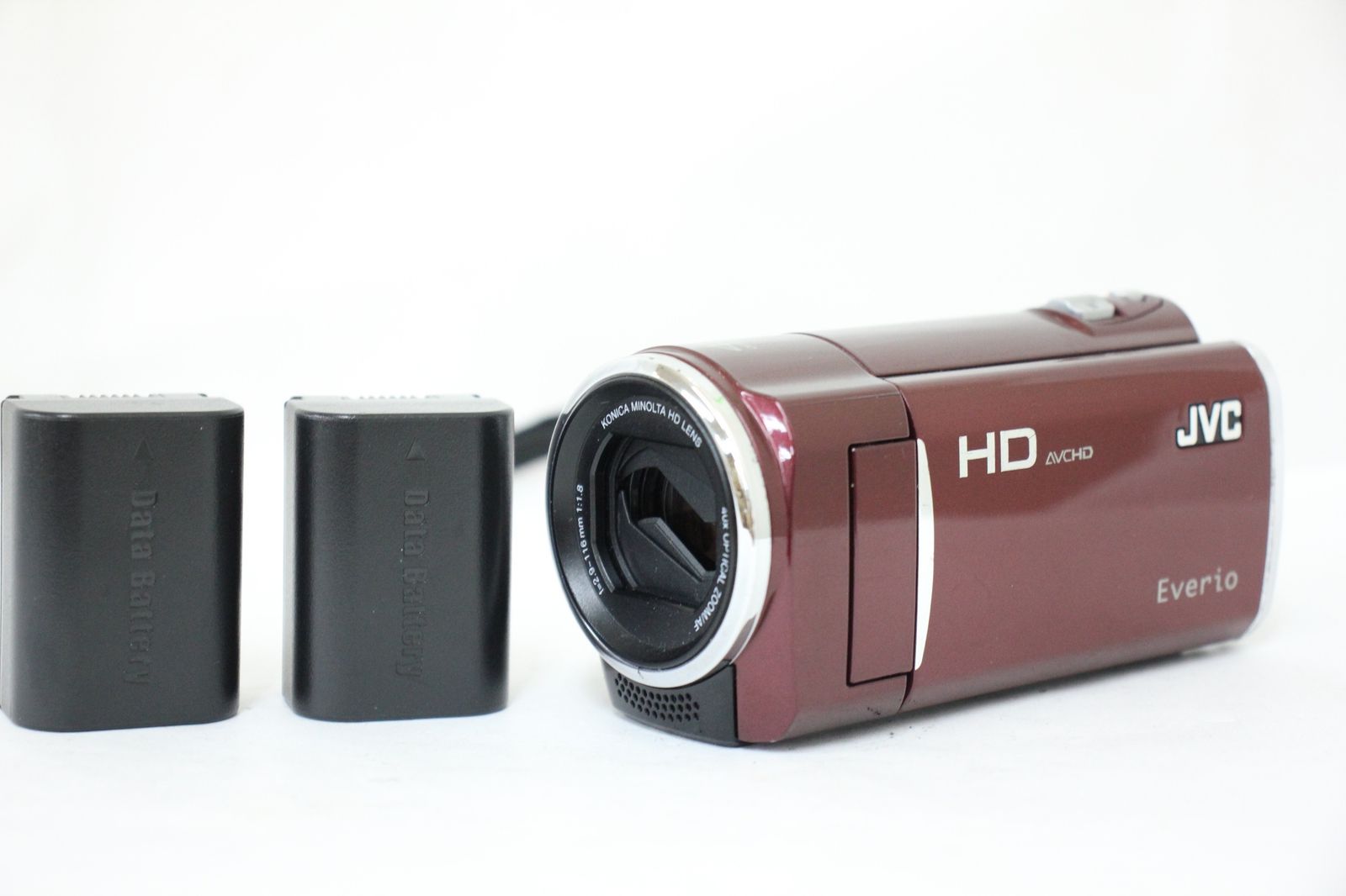 返品保証】 【録画再生確認済み】JVC GZ-HM460-R レッド 40x