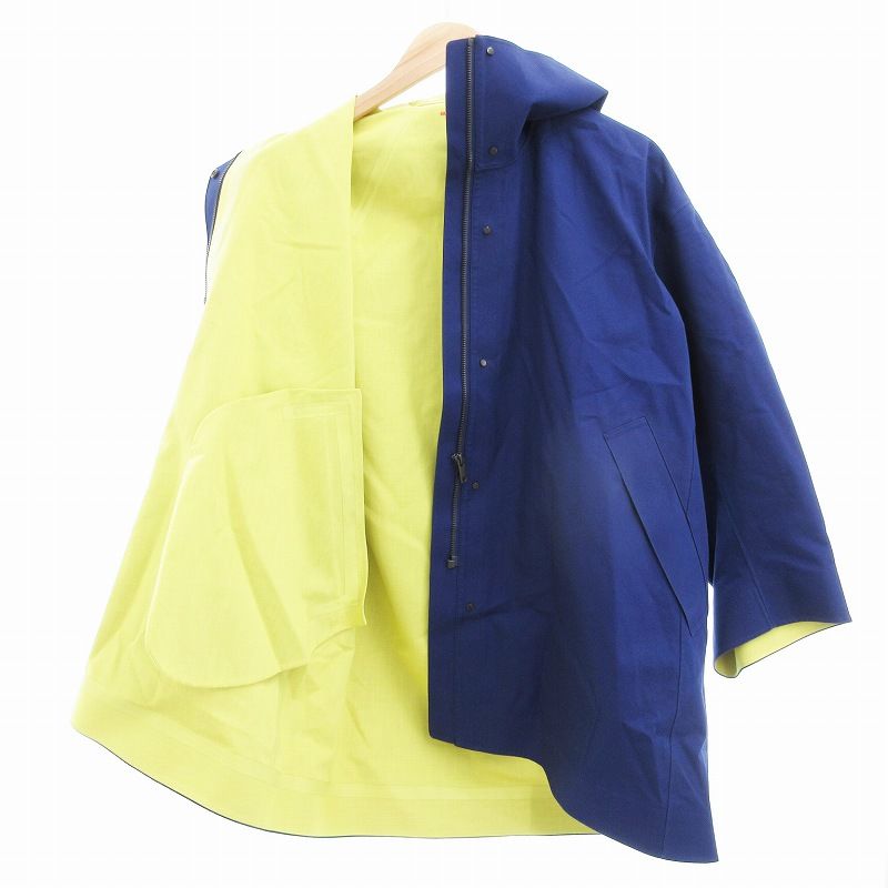 MARNI UNIQLO コラボ ブロックテックハーフコート S ブルー 未使用 中古・古着通販】UNIQLO (ユニクロ) MARNI (マルニ) ブロック