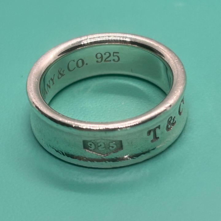 Tiffany　ティファニー　1837　ナローリング　シルバー　925　13号 Tiffanyティファニー 1837ナローリング シルバーリング 13号