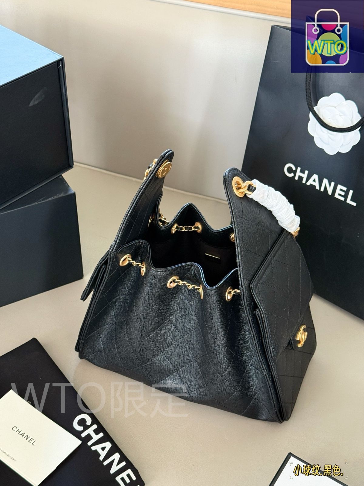 今日特価】Chanel シャネル 25C ホボ アームバッグ 牛皮素材と