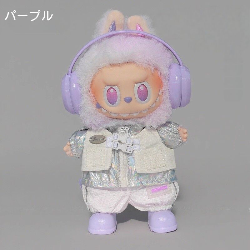 ぬいぐるみ服 labubu ラブブ ファッション カジュアル 15cm~17cm