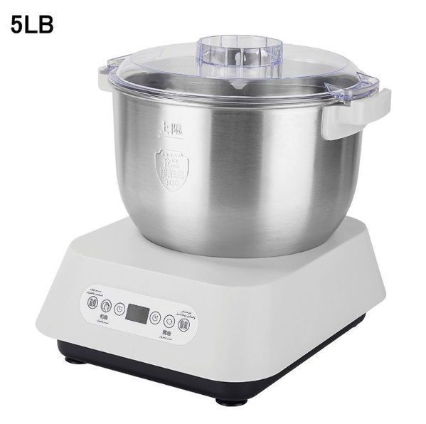 家庭用パンこね機 電動こね機 5L 110V パンマシン 生地こね/発酵