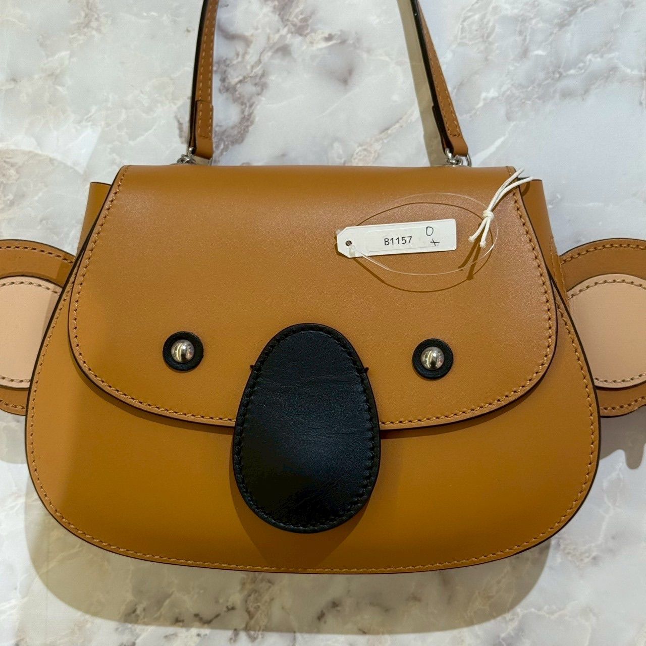 グッチ GUCCI kids レザー コアラ ハンドバッグ