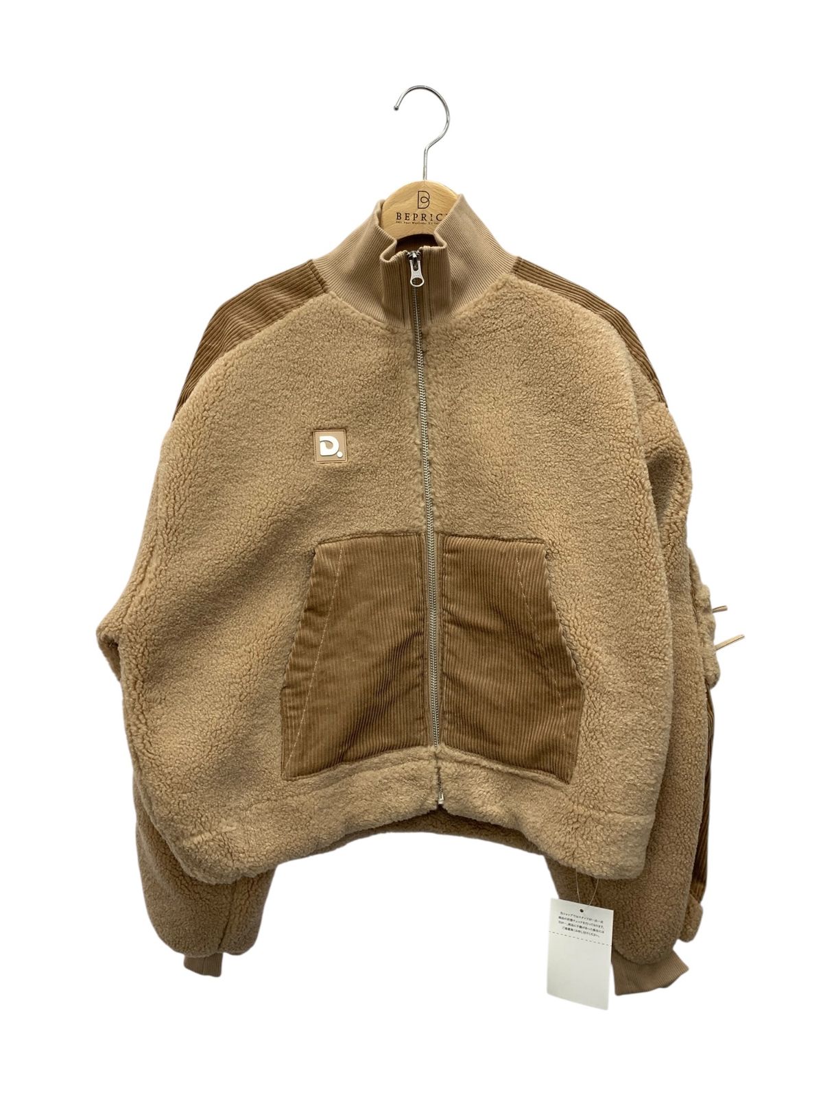 ダーリッチ 112443005 112442015 セットアップ -L ベージュ ボア コンビ リボン セットアップ ITM5JBOOMNTJ