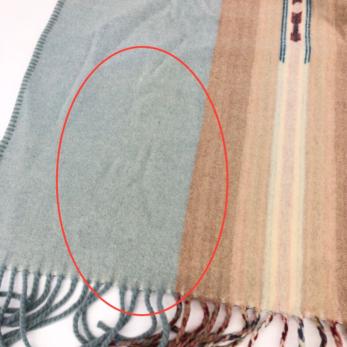 RALPH LAUREN HOME ラルフローレンホーム ひざ掛け ネイティブ柄 ブルー レディース 241011011306 WWW_KANDAIZUMI_COM