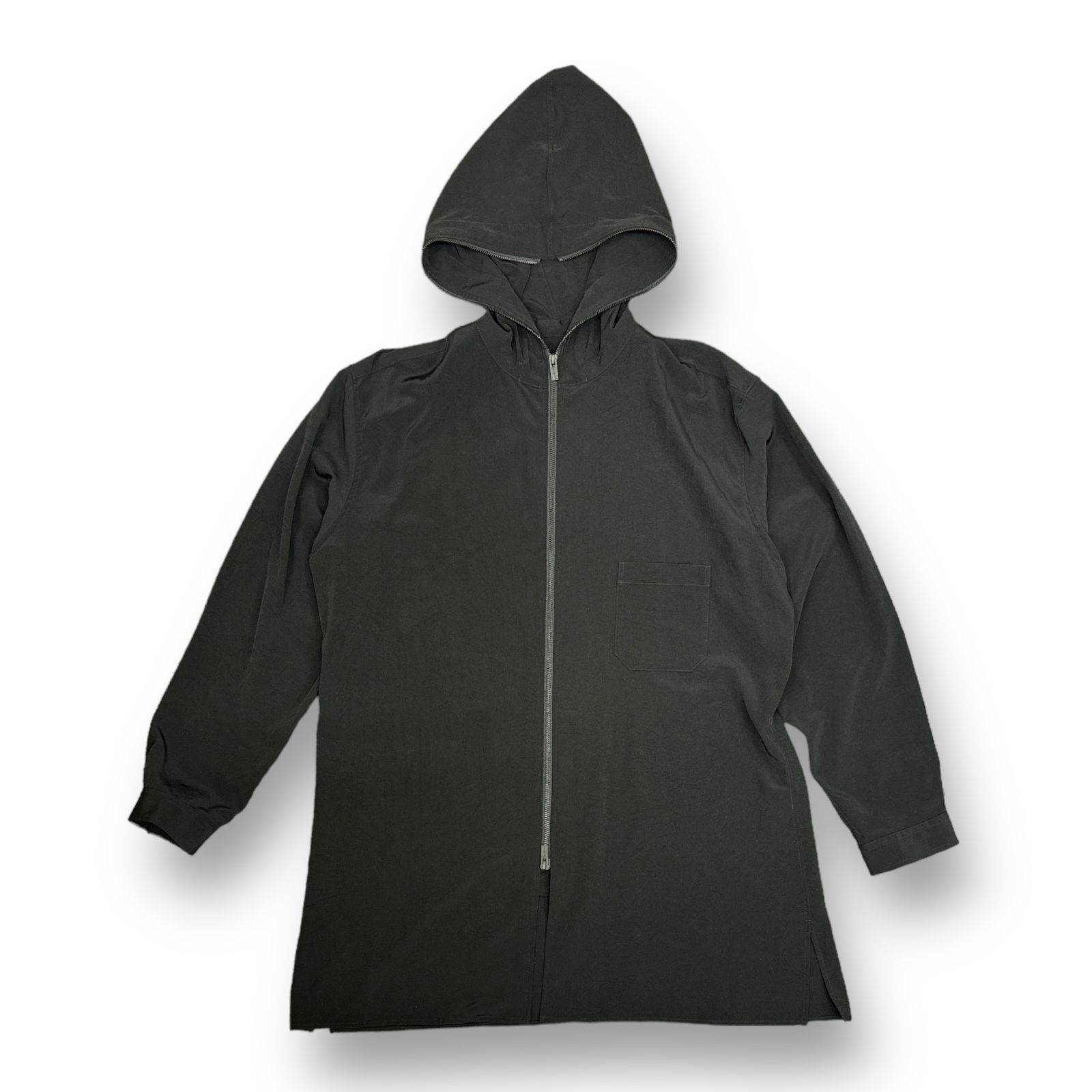 定価70400円 Yohji Yamamoto POUR HOMME ZIP OPEN HOODIE BLOUSE