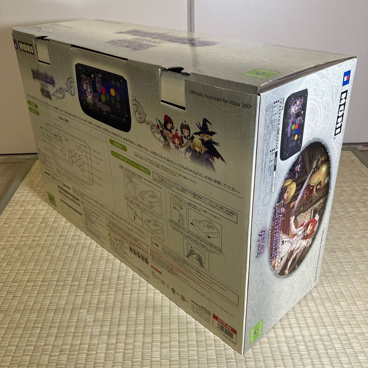 新品 オープンボックス デススマイルズ 対応スティック HORI XBOX360