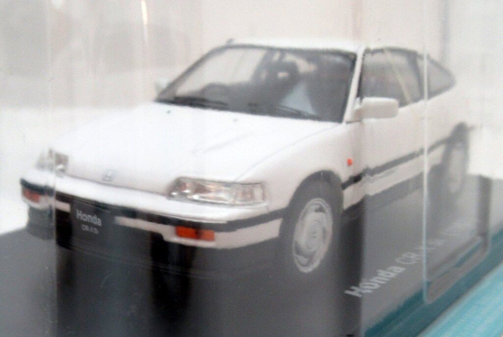 アシェット 1/24 国産名車コレクション Honda CR-X [1987] ホワイト