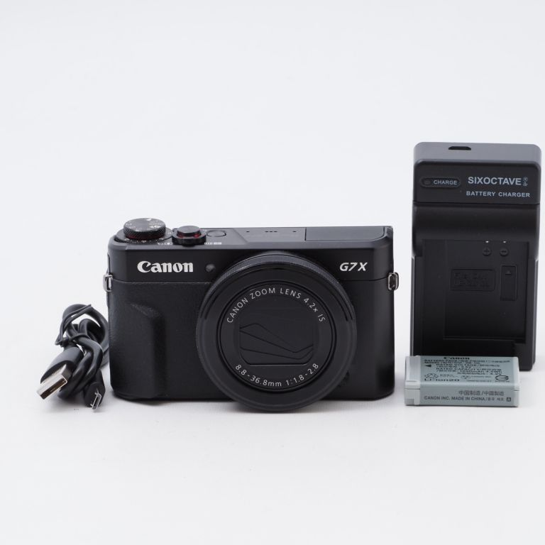 Canon デジタルカメラ PowerShot G7 X MarkII 光学4.2倍ズーム 1.0型