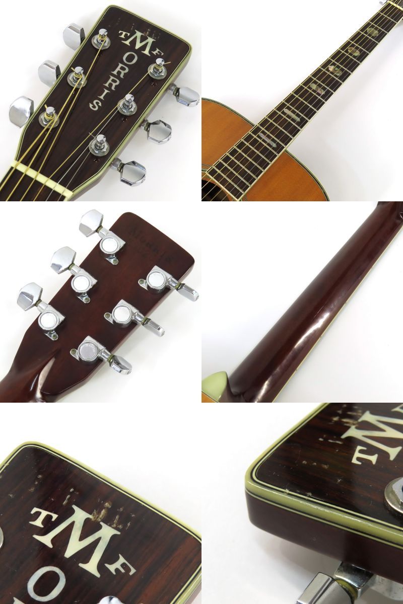 美品モーリスアコースティックギターMD502 モデル　専用ケース付き Morris MD-502 Acoustic Guitar（中古/送料無料）【楽器検索