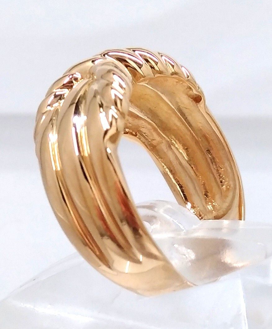 k18 デザインリング K18 18金 喜平 デザイン リング 男女兼用/ k18 kihei design