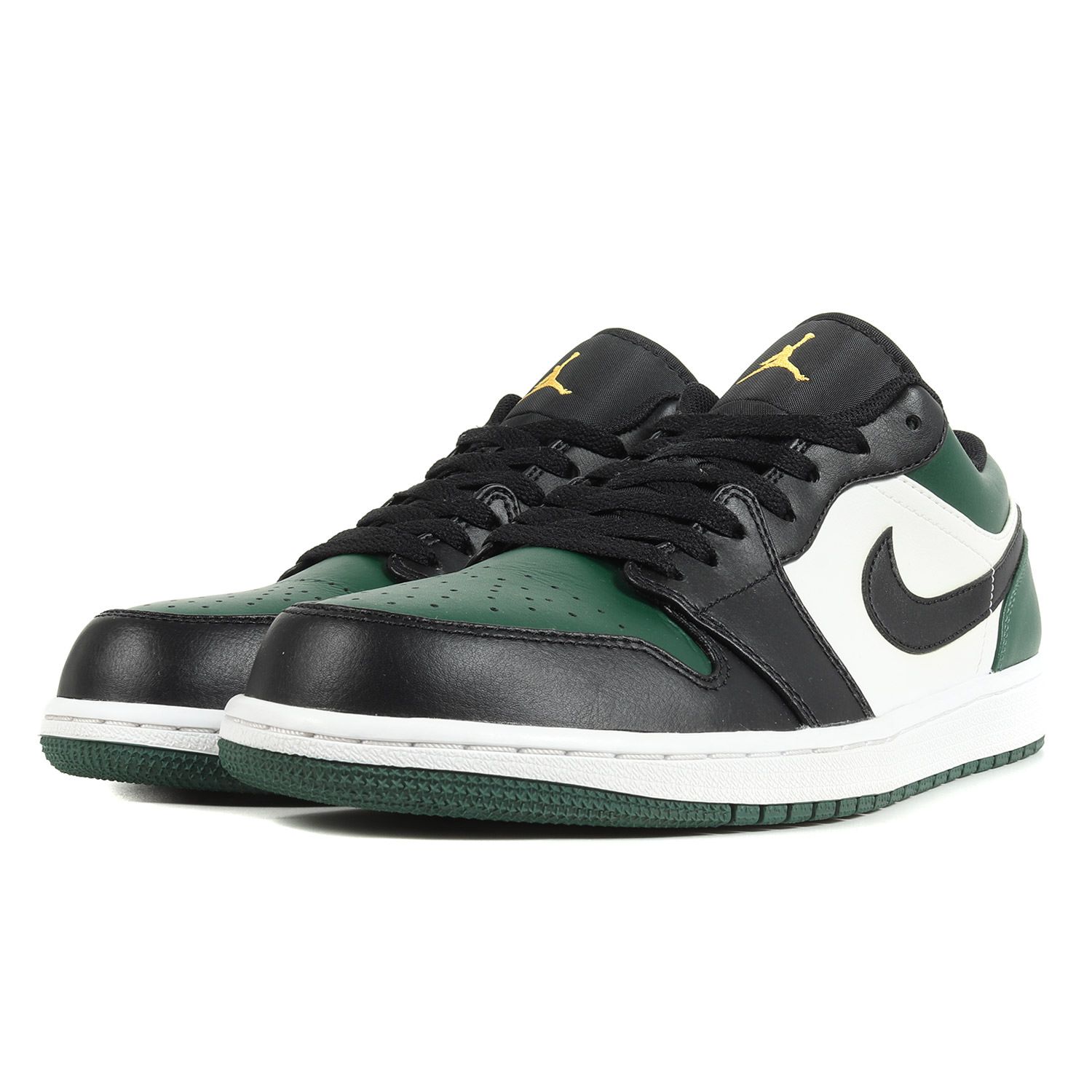 美品 NIKE ナイキ AIR JORDAN 1 LOW GREEN TOE (553558-371) 2021年