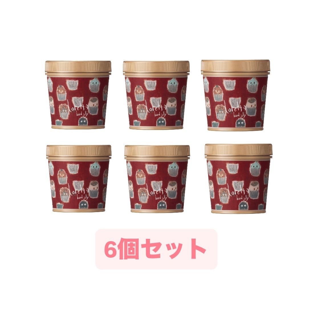 正規品 ♥ ロレッタ ハードゼリー 300g 6個セット