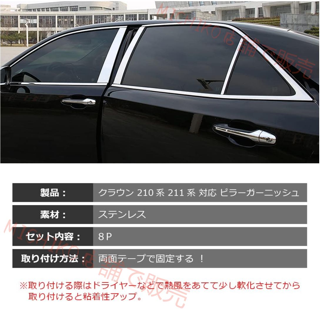 サイド ウィンドウトリム