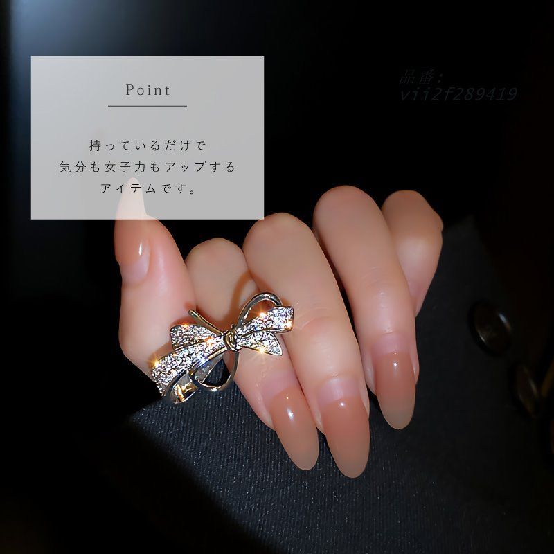 シルバーリボンリング SAORIさんご着用】シルバーピンキーリング｜ピンキーリング