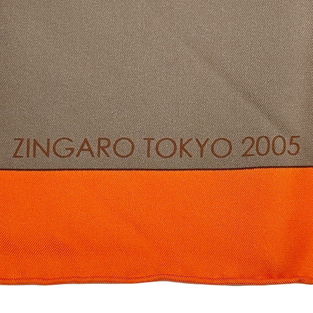 エルメス HERMES スカーフ カレ70 ZINGARO TOKYO 2005 ジンガロ