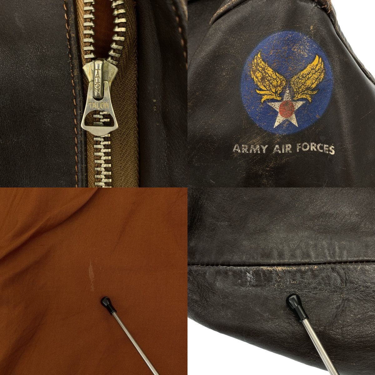 ZIP レザージャケット