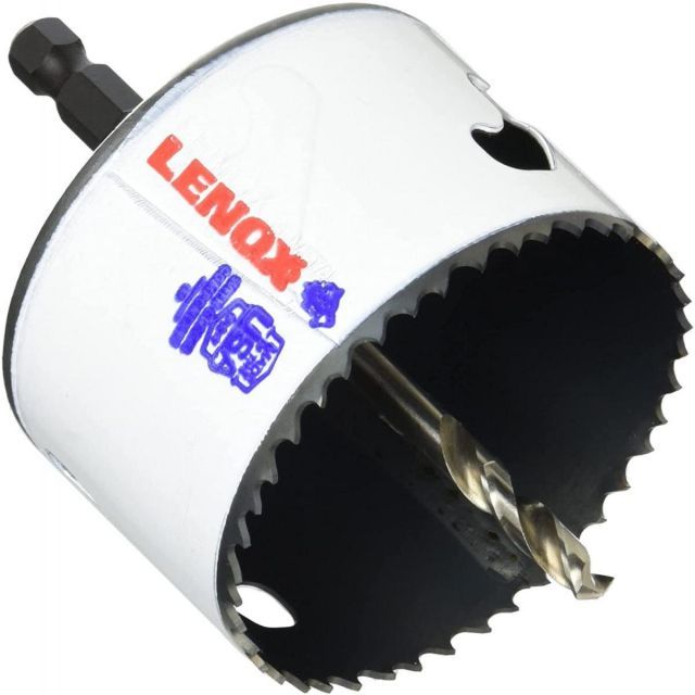 LENOX スピードスロット 軸付 バイメタルホールソー 76mm レノックス 5121038