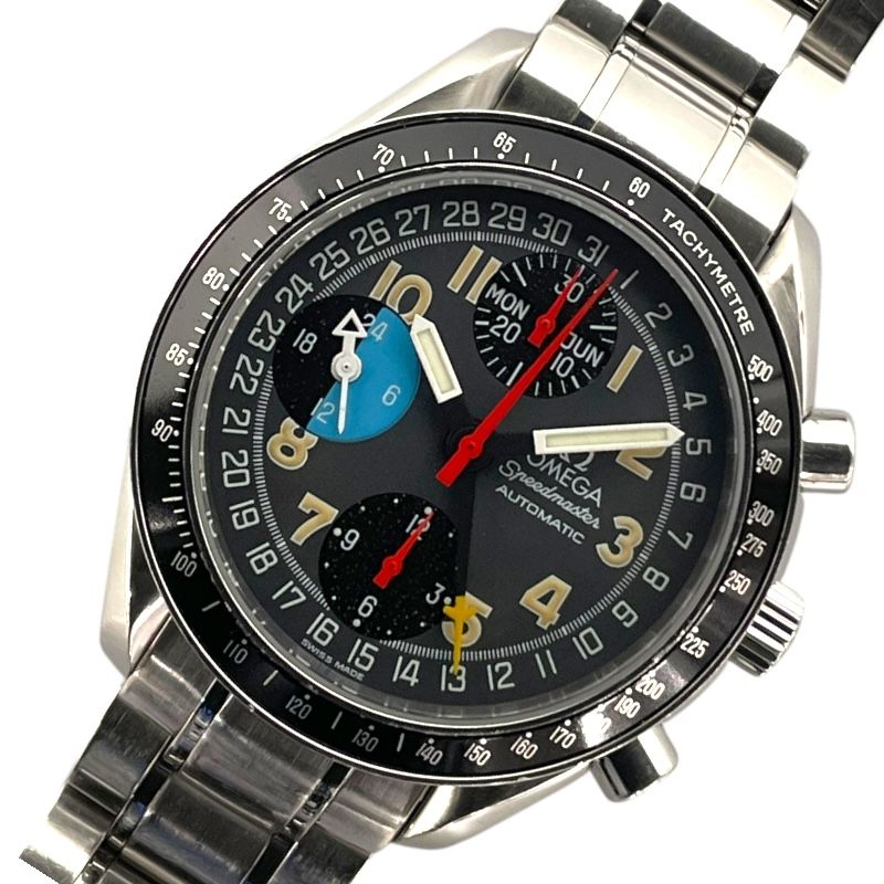 オメガ OMEGA スピードマスター マーク40 AM|PM 3520.53 グレー SS 自動巻き メンズ 腕時計