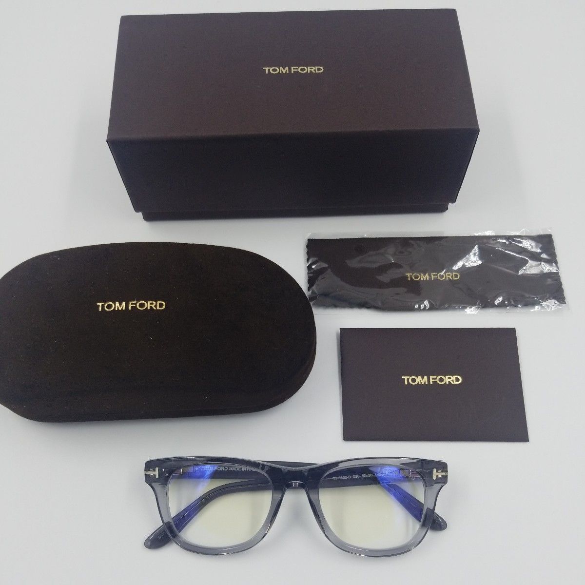 新品 トムフォード TF5820 FT5820 001 眼鏡 メガネ サングラス