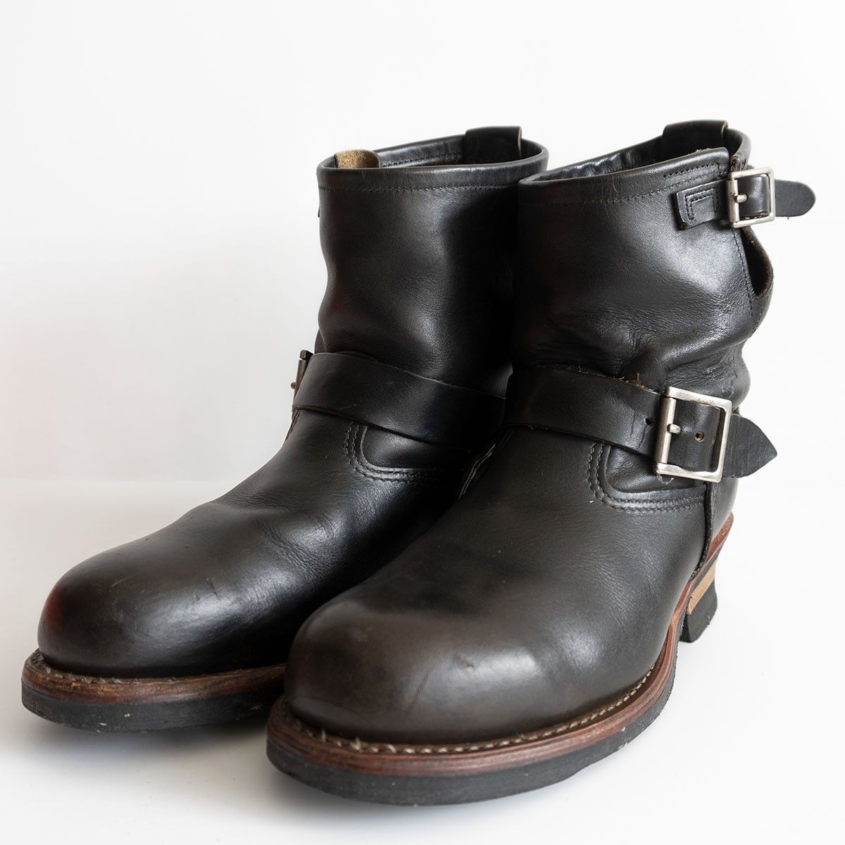 モデル REDWING 8182|ショート エンジニアブーツ US7 1|2D レッドウィング ブラック 25090384