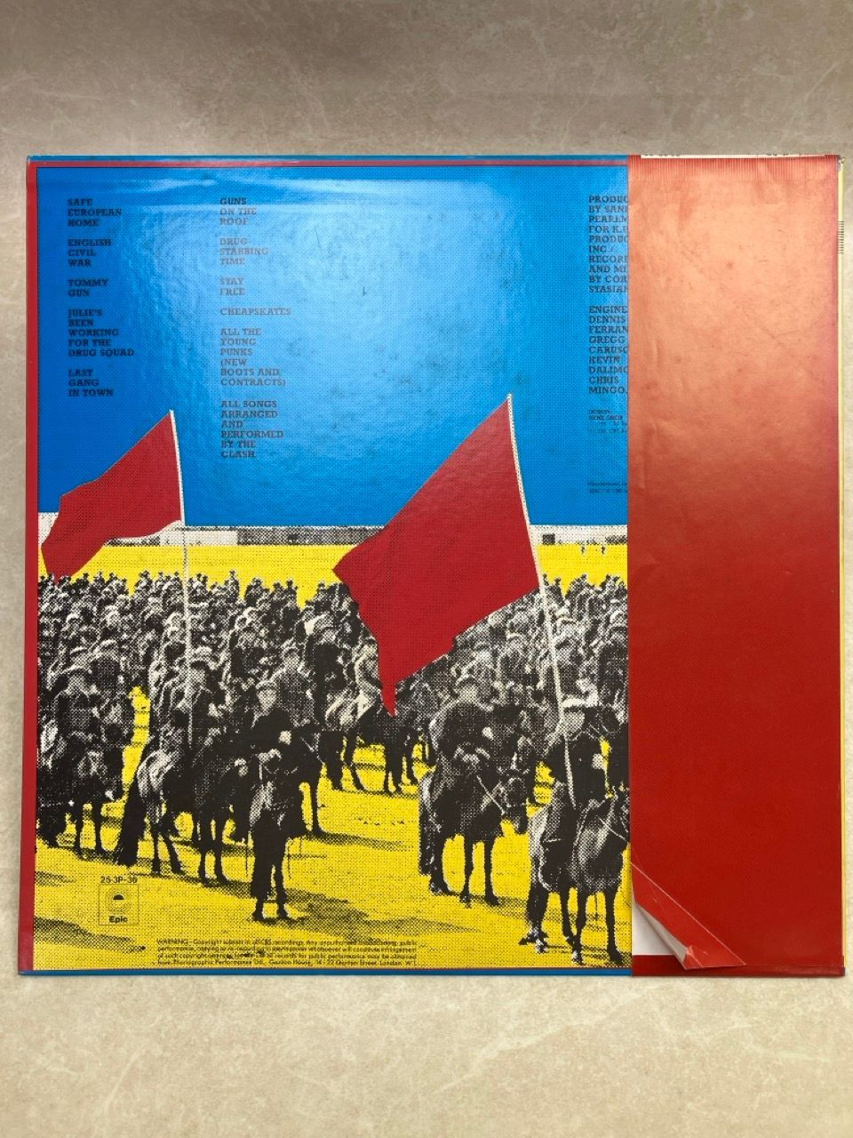 帯付・国内盤 ザ・クラッシュ 動乱 レコード The Clash 253P-36 レコード LP 帯付 THE CLASH クラッシュ 動乱 253P36