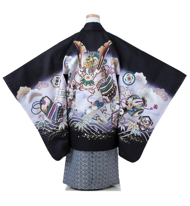 6-558 (未使用品)七五三 恋しく 本身 13歳着物 正絹 襦袢付き 