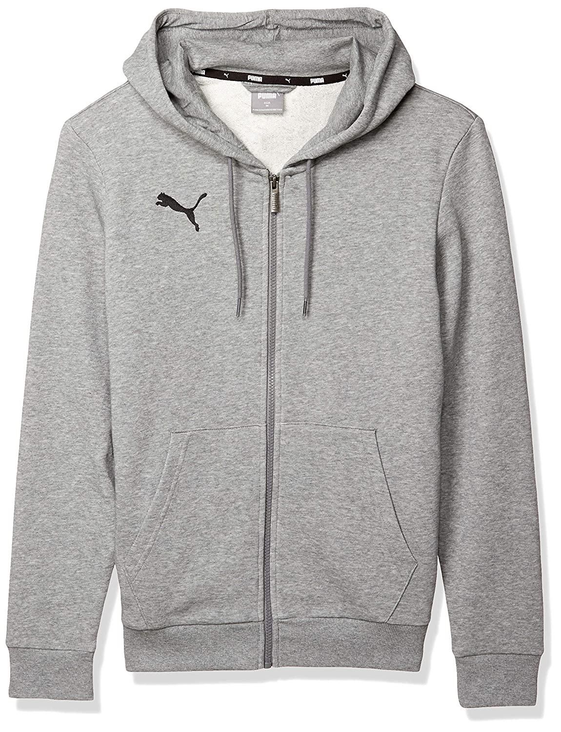 【新品・5営業日で発送】PUMA プーマ TEAMGOAL23_カジュアル_フーデット (656972) 色 : MEDIUM_GY_H サイズ : L 
