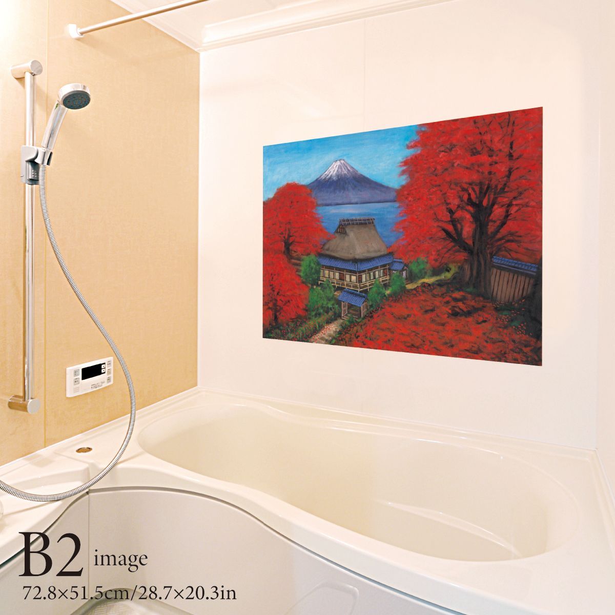 東郷青児、夜の砂紋、希少な大判額装用画集より、新品高級額装付、状態