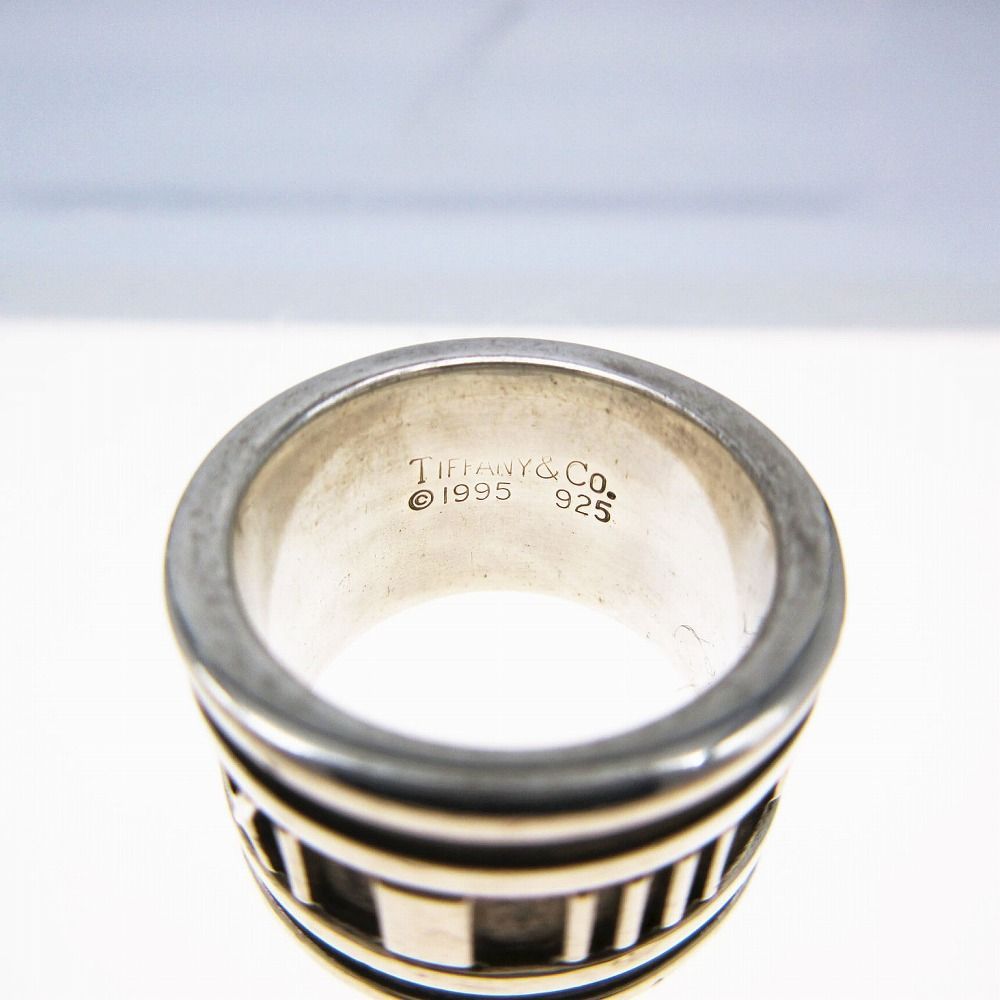 TIFFANY＆Co. ティファニー アトラス ワイドリング 指輪 7号