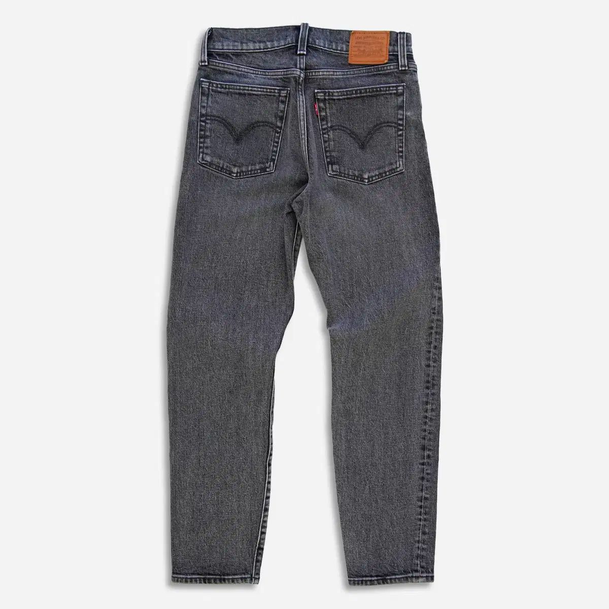 LEVI S リーバイス スリム ストレート ブラックジーンズ ー 0376