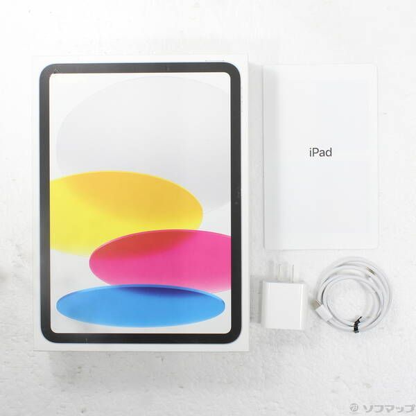 美品❗iPad 第10世代  Wi-Fiモデル 64GB シルバー MPQ03J MPQ03J/A』Apple iPad Wi-Fi 第10世代 64GB シルバー 2022年秋