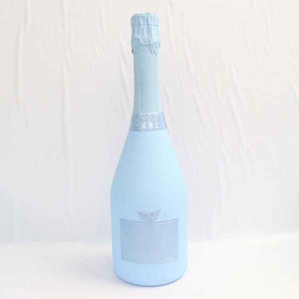 エンジェルドゥミセック　レザータイプ　水色 楽天市場】エンジェル シャンパーニュ NV ドゥミセック レザータイプ