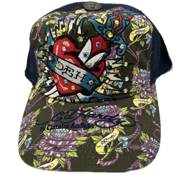 エドハーディー キャップ Ed Hardy Cap Heart Cropped スペシャリティ