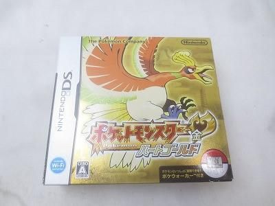 ゲーム ニンテンドーDS ソフト ポケットモンスター ハートゴールド ポケウォーカー付き