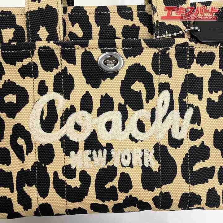 COACH コーチ 2wayバッグ トート マディソン 袋 ヒョウ柄 0672