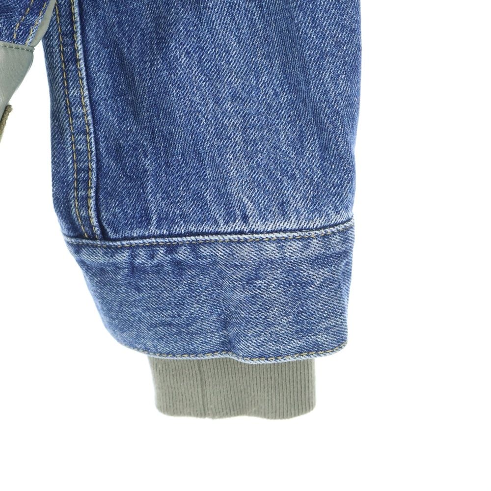 Sacai (サカイ) ナイロンドッキング デニムジャケット インディゴ