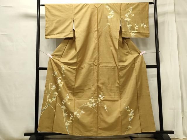 平和屋着物○訪問着 紬地 吉祥文 正絹 逸品 CAAT7020vf 平和屋着物