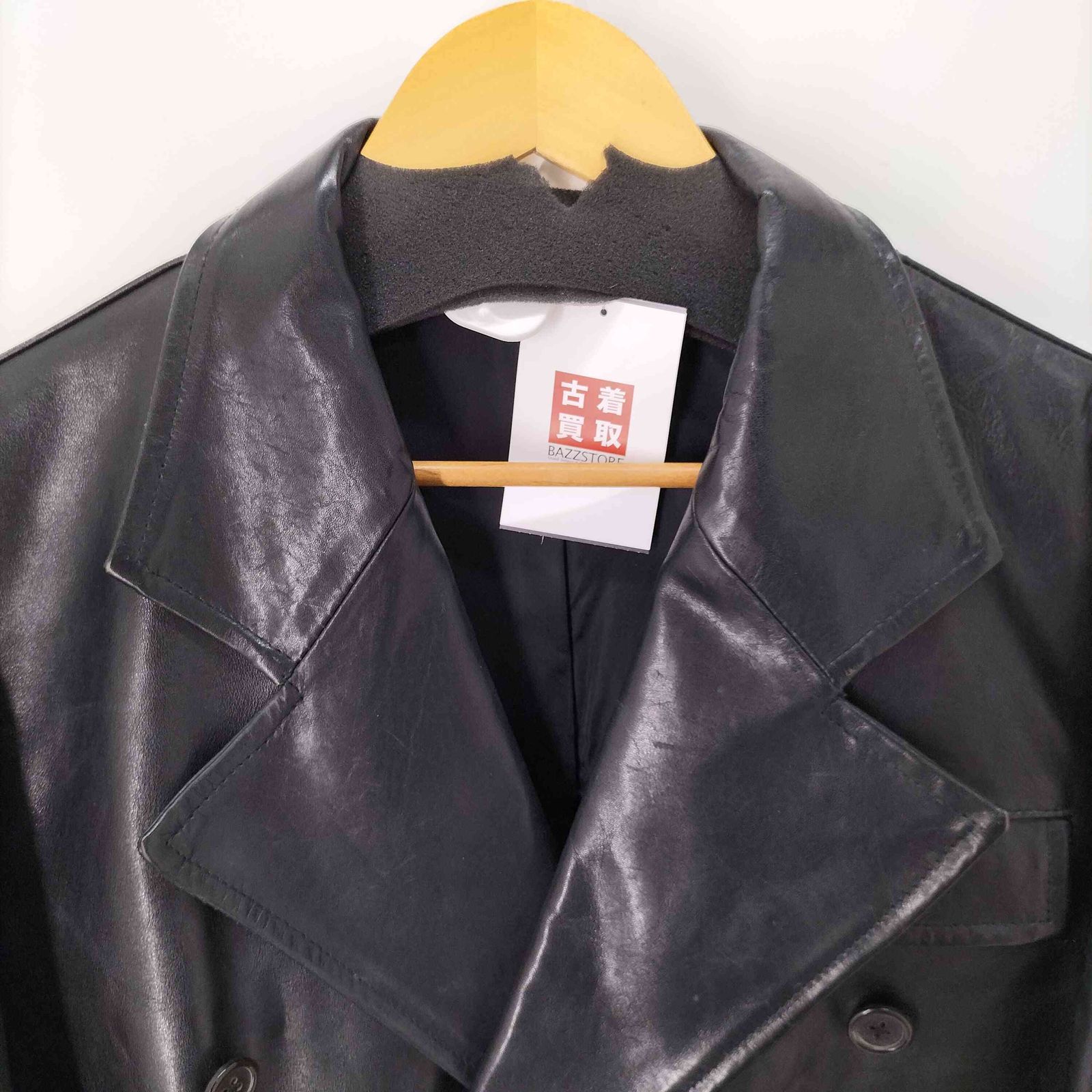 ワイズフォーメン Ys for men 90s カウレザー ダブルブレストレザー